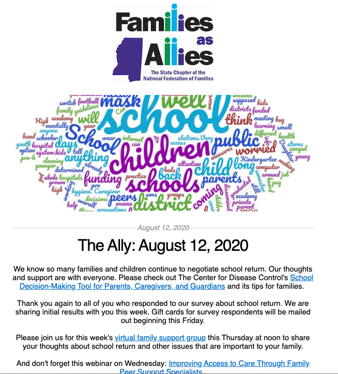 Aug 12 2020 - The Ally - Families as Allies