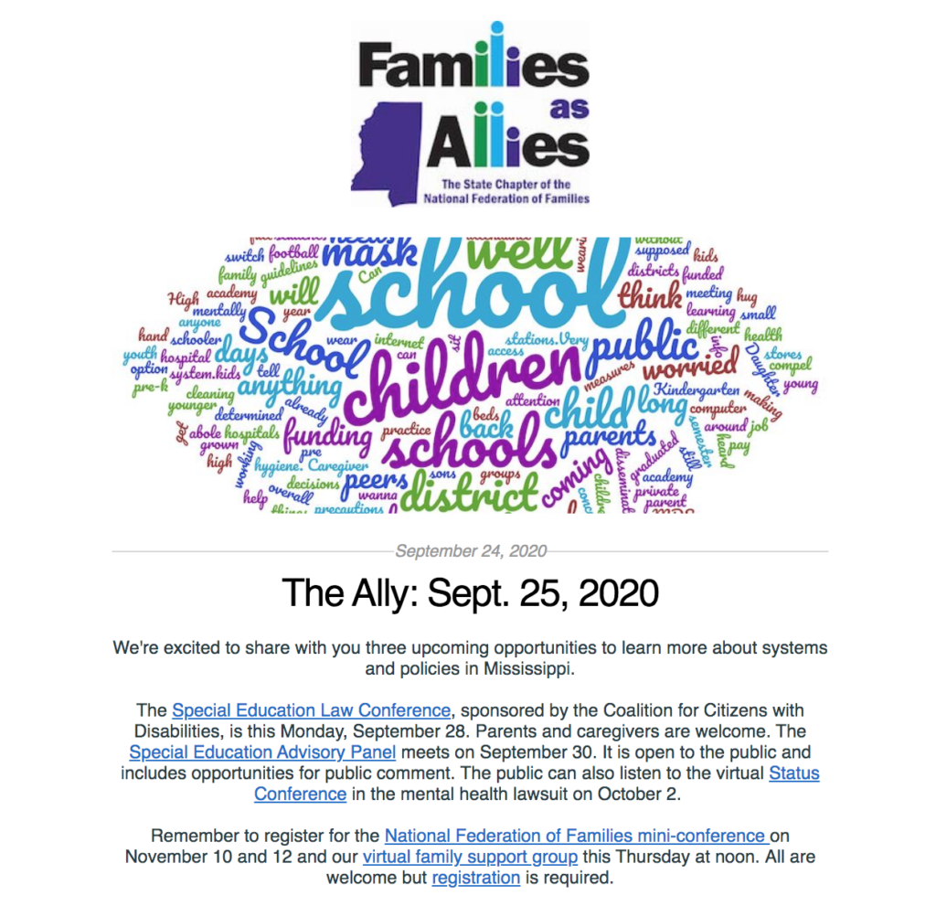 The Ally: Sept. 25, 2020