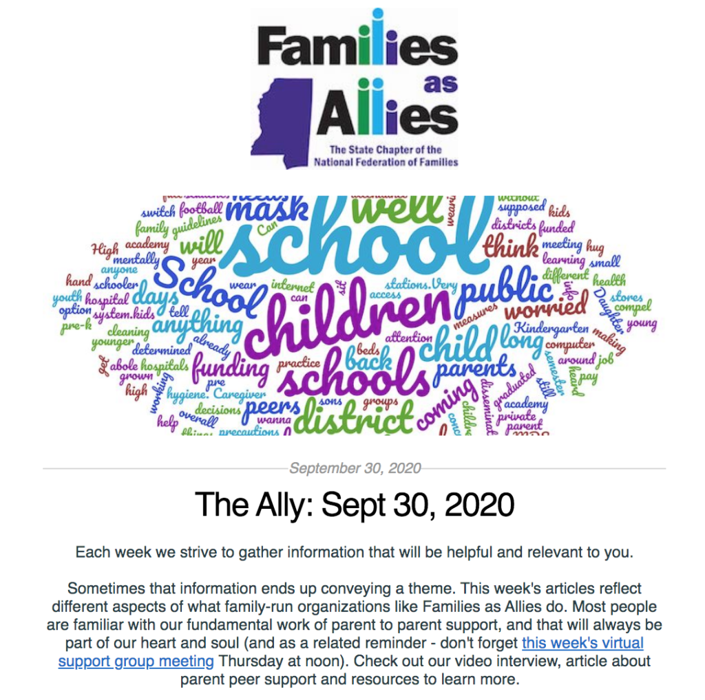 The Ally: Sept 30, 2020