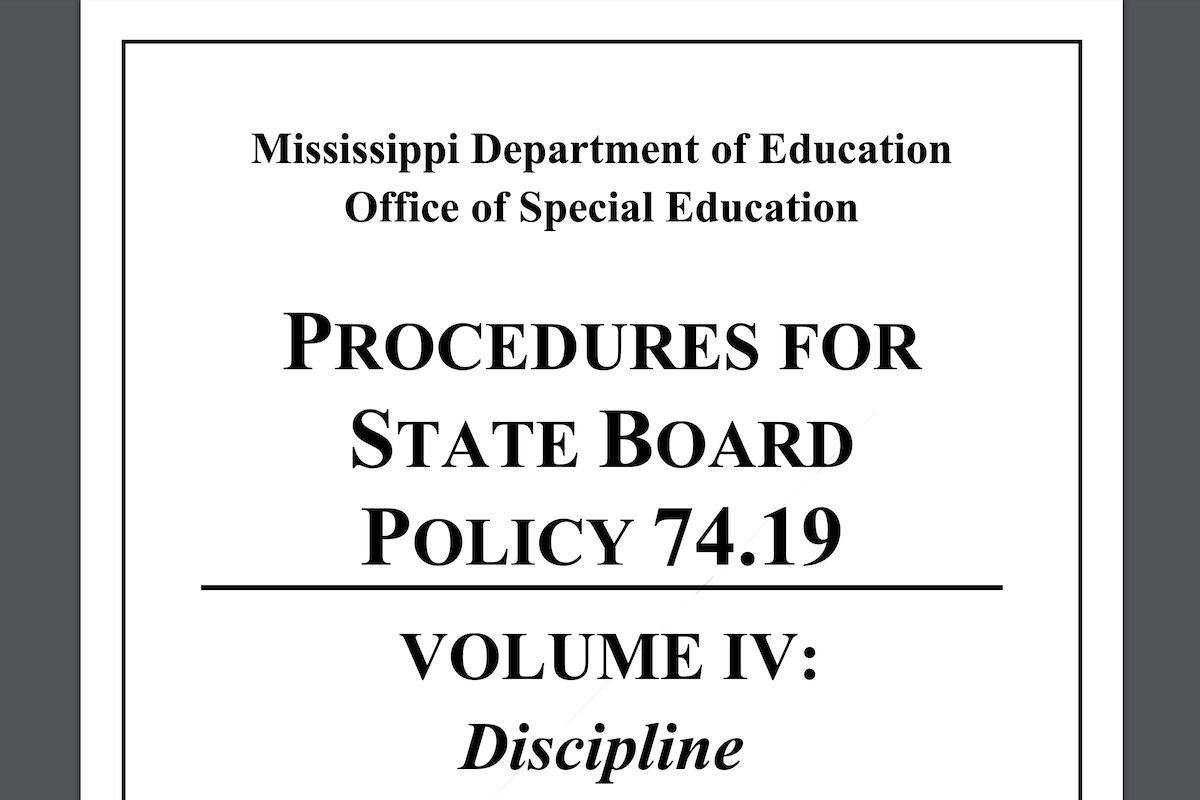Read more about the article Helpful Information On Special Education and Discipline from MDE