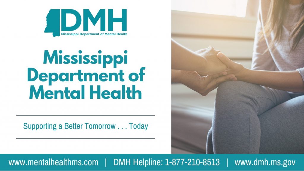 Mississippi Department of Mental Health flyer