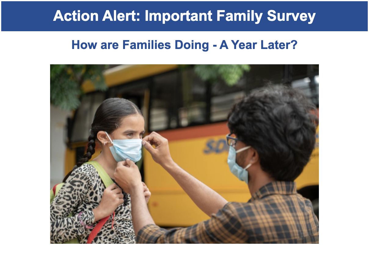 Read more about the article Action Alert: Important Family Survey