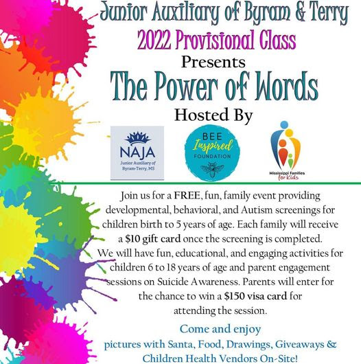The Power of Words flyer