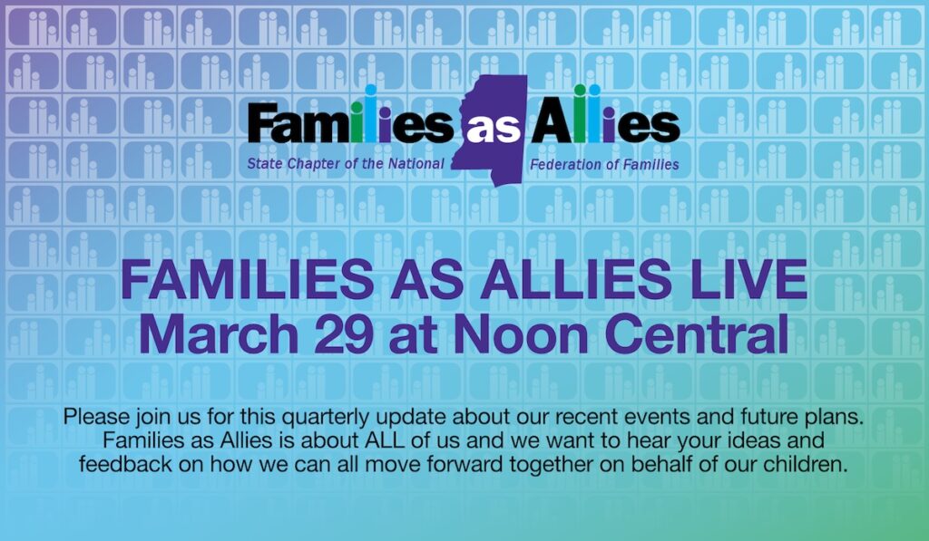Families as Allies Live March 29 2023