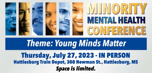 Flyer for Minority Mental Health Conference