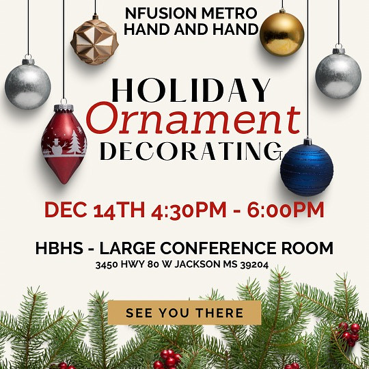 Nfusion Metro Hand and Hand Holiday Ornament Decorating