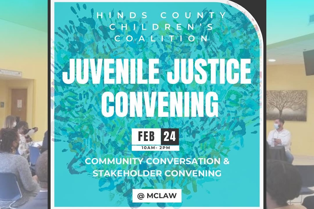Read more about the article Be a Part of the Hinds County Juvenile Justice Convening on Feb. 24
