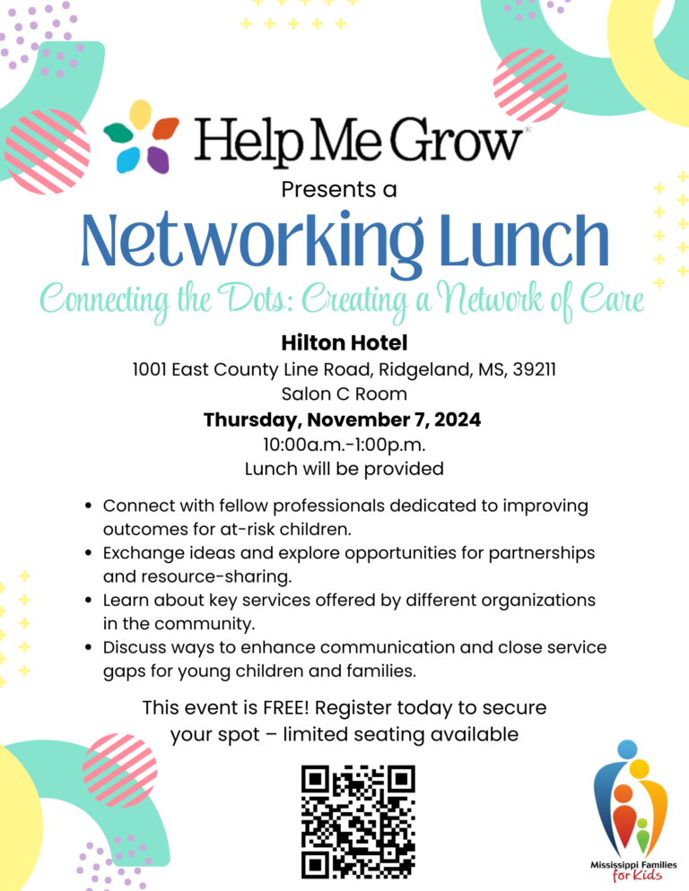 Networking Lunch Connecting the Dots Creating a Network of Care Nov. 7