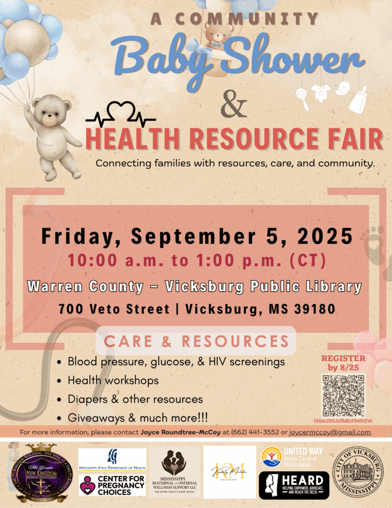 Community Baby Shower and Health Resource Fair - Sep. 5